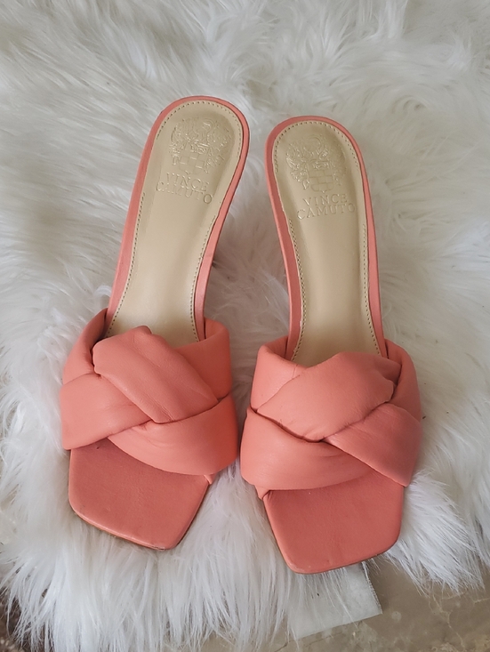 Vince Camuto Shoes - Vince Camuto Coral Knotted Slide Mule